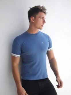 Paolo T-Shirt - Blue -Cheap Clothing Store 2938BLUE 02D