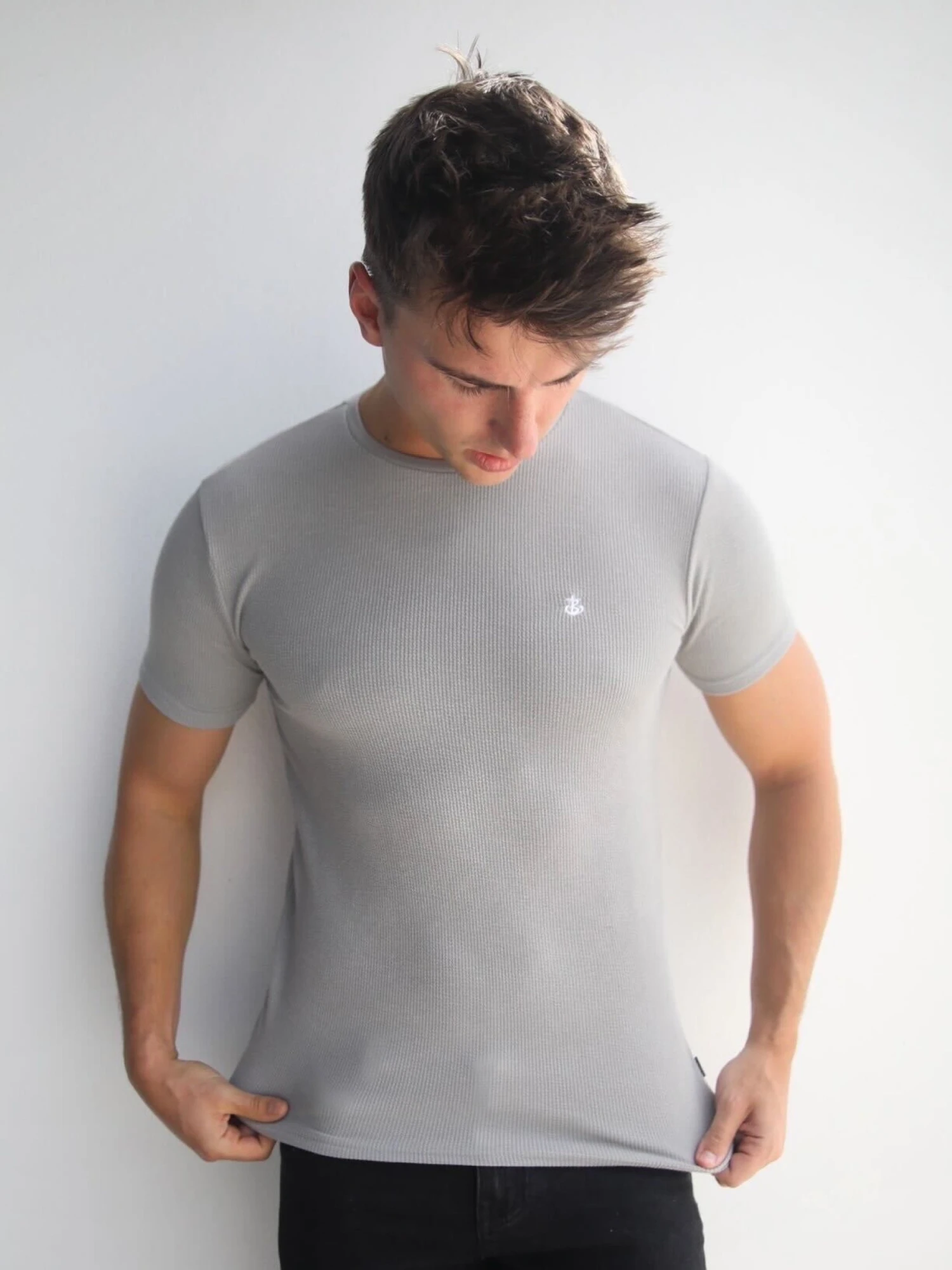 Pirlo T-Shirt - Grey 5 Pirlo T-Shirt - Grey - Image 3