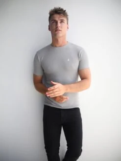 Pirlo T-Shirt - Grey 12 Pirlo T-Shirt - Grey -Cheap Clothing Store 2941Grey 03D