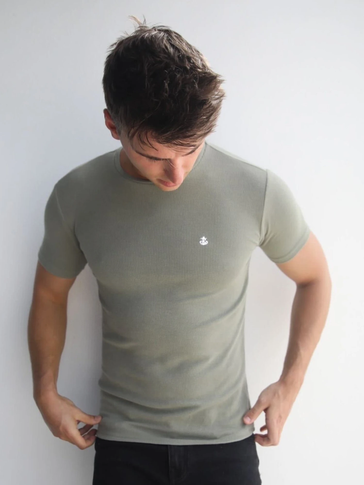 Pirlo T-Shirt - Sage Green 5 Pirlo T-Shirt - Sage Green - Image 3