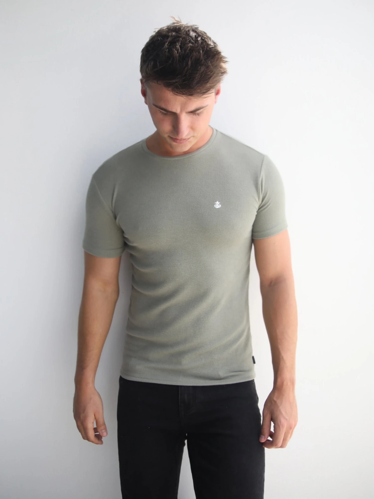 Pirlo T-Shirt - Sage Green 4 Pirlo T-Shirt - Sage Green - Image 2