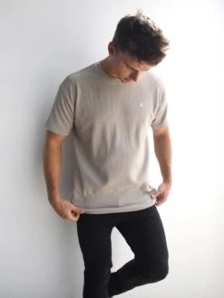 Matteo Relaxed T-Shirt - Tan -Cheap Clothing Store 2942Tan 03D