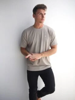 Matteo Relaxed T-Shirt - Tan -Cheap Clothing Store 2942Tan 05D