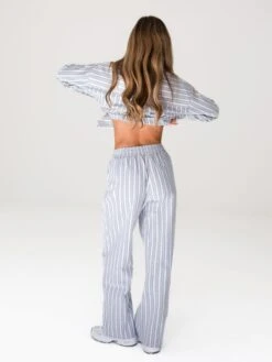 Elena Stripe Trousers - Grey 10 Elena Stripe Trousers - Grey -Cheap Clothing Store 2966Grey 02D