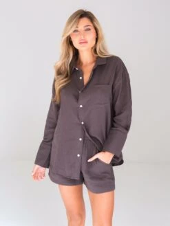 Camilla Shorts - Mocha -Cheap Clothing Store 2968Brown 05D