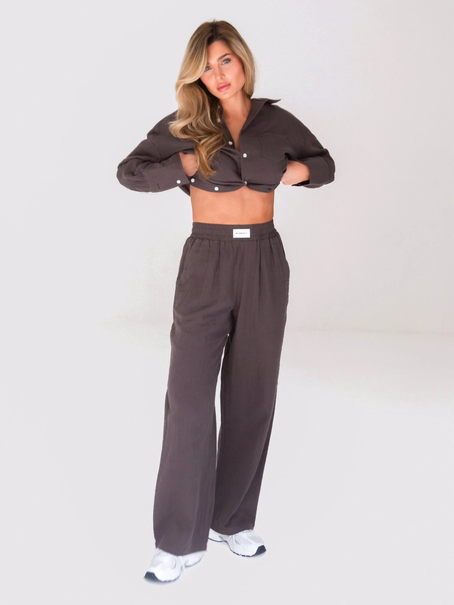 Camilla Trousers - Mocha 8 Camilla Trousers - Mocha - Image 6