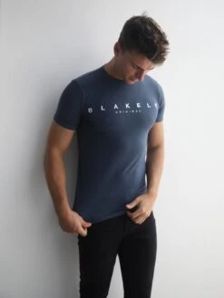 Dalton T-Shirt - Blue 12 Dalton T-Shirt - Blue -Cheap Clothing Store 330Blue 02D