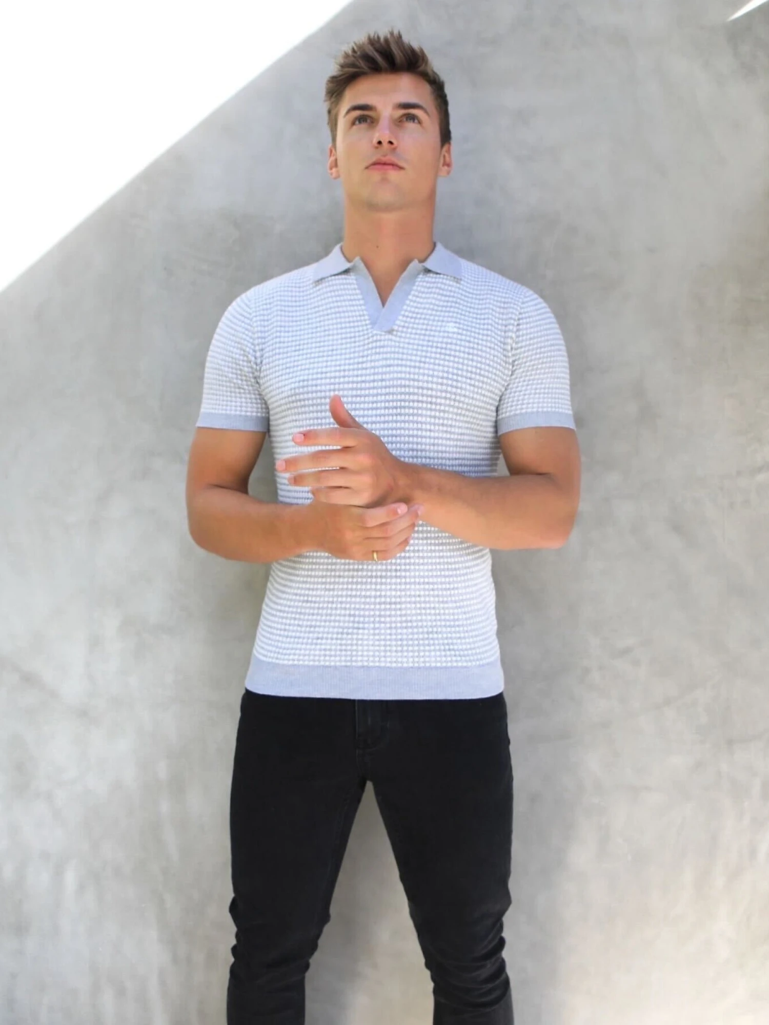 Huntington Polo - Grey 6 Huntington Polo - Grey - Image 4