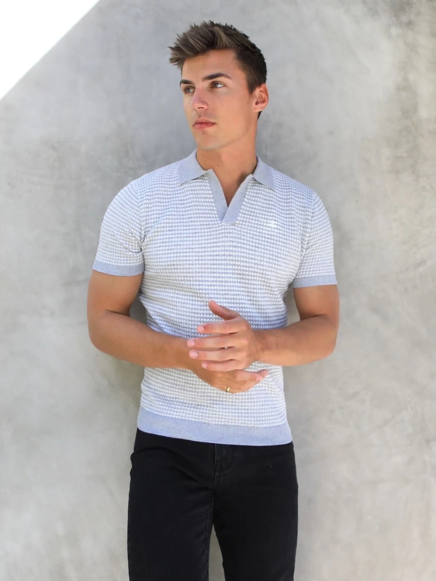 Huntington Polo - Grey 4 Huntington Polo - Grey - Image 2