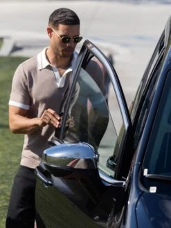 Irvine Polo - Beige -Cheap Clothing Store 6005Beige 03D