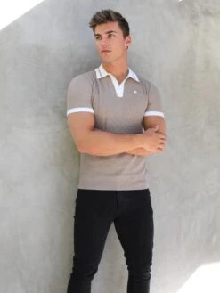 Irvine Polo - Beige -Cheap Clothing Store 6005Beige 07D