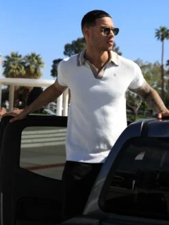 Irvine Polo - Cream -Cheap Clothing Store 6005Cream 02D