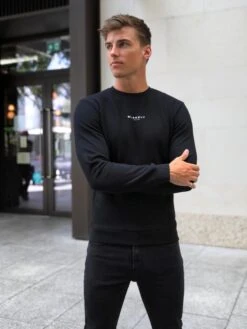 Universal Jumper - Black -Cheap Clothing Store 608 2BBlack05D