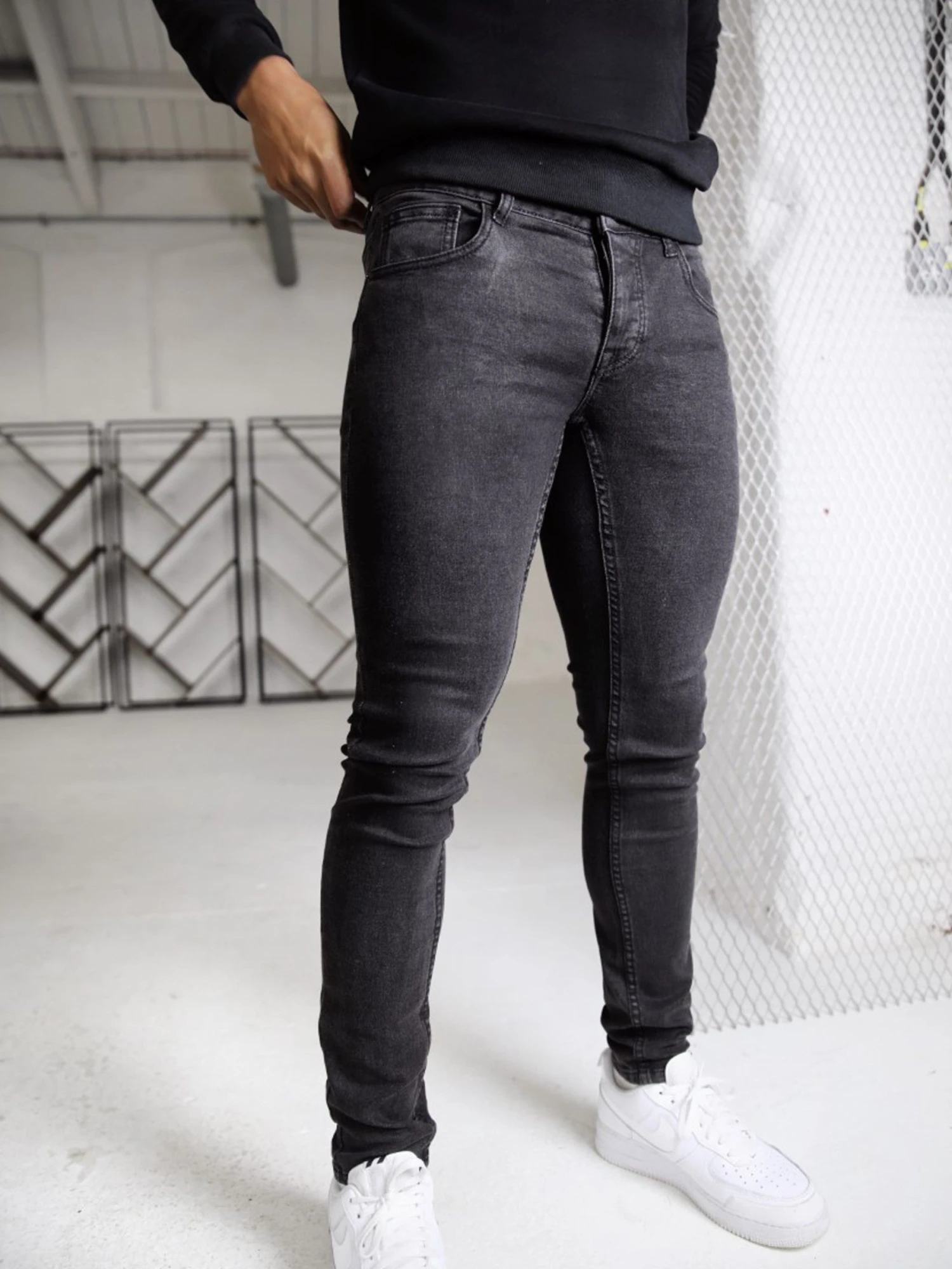 Vol. 7 Skinny Jeans - Charcoal 7 Vol. 7 Skinny Jeans - Charcoal - Image 5