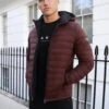 Chiswick Lightweight Coat - Burgundy -Cheap Clothing Store 710Burg Chiswick1D NewWebSize