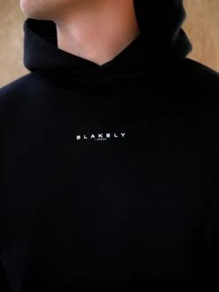 Evolved Lite Relaxed Hoodie - Black -Cheap Clothing Store 8365Black 01D