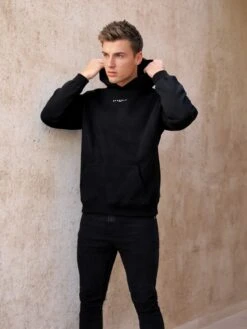 Evolved Lite Relaxed Hoodie - Black -Cheap Clothing Store 8365Black 03D