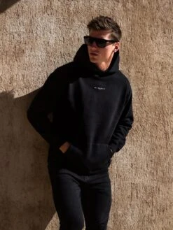 Evolved Lite Relaxed Hoodie - Black -Cheap Clothing Store 8365Black 08D