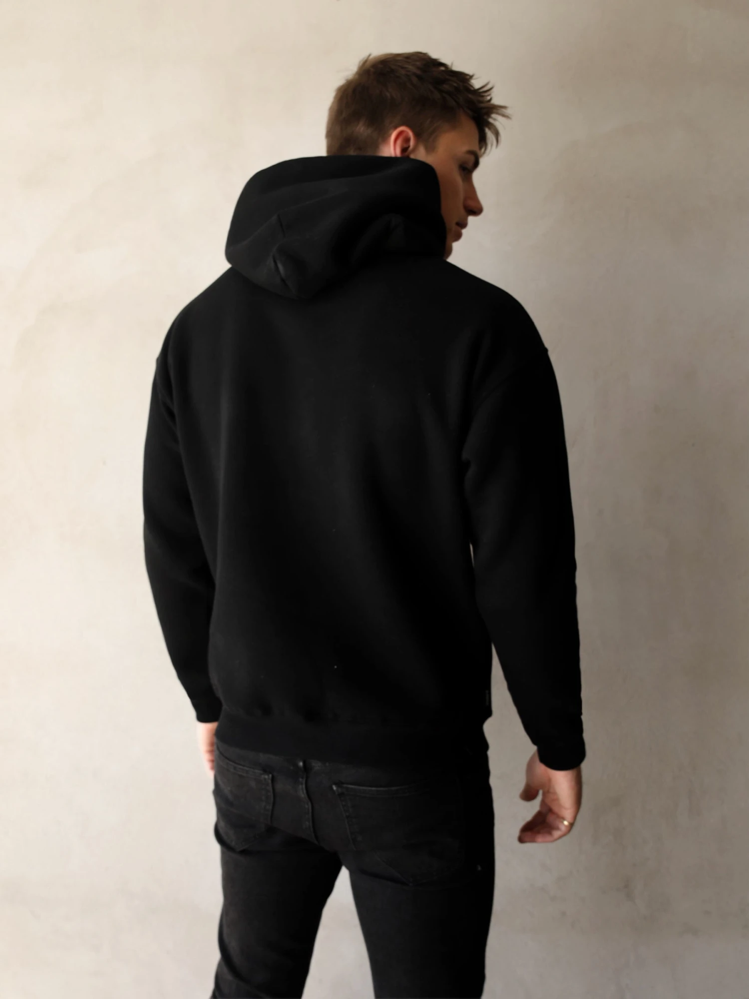 Anchor Relaxed Hoodie - Black 5 Anchor Relaxed Hoodie - Black - Image 3