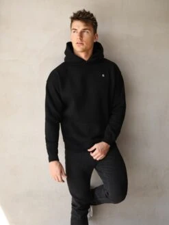 Anchor Relaxed Hoodie - Black 11 Anchor Relaxed Hoodie - Black -Cheap Clothing Store 836ABlack 02D