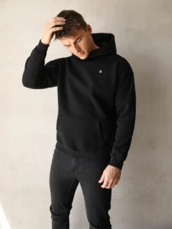 Anchor Relaxed Hoodie - Black 13 Anchor Relaxed Hoodie - Black -Cheap Clothing Store 836ABlack 04D