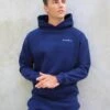 Series Relaxed Hoodie - Navy