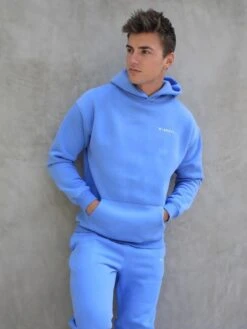Series Relaxed Hoodie - Light Blue -Cheap Clothing Store 836AMLightBlue 02D