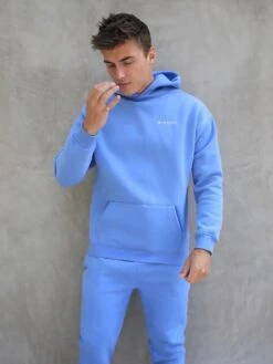 Series Relaxed Hoodie - Light Blue -Cheap Clothing Store 836AMLightBlue 04D