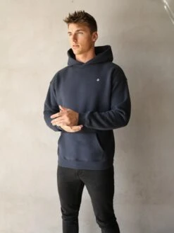 Anchor Relaxed Hoodie - Navy -Cheap Clothing Store 836ANavy 06D