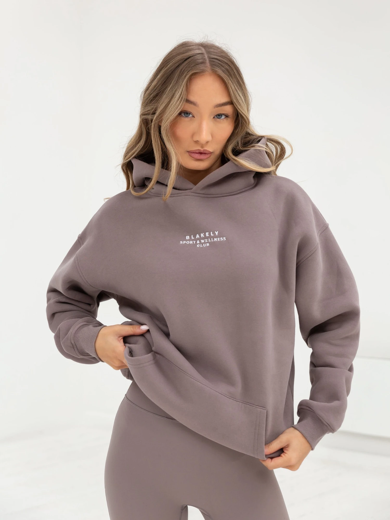 Ultimate Oversized Hoodie - Pink Taupe 5 Ultimate Oversized Hoodie - Pink Taupe - Image 3
