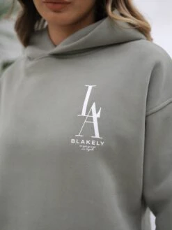 Studio Oversized Hoodie - Olive -Cheap Clothing Store 837LAOlive02D