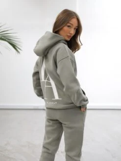 Studio Oversized Hoodie - Olive -Cheap Clothing Store 837LAOlive03D