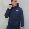 Heritage Relaxed Hoodie - Dark Navy