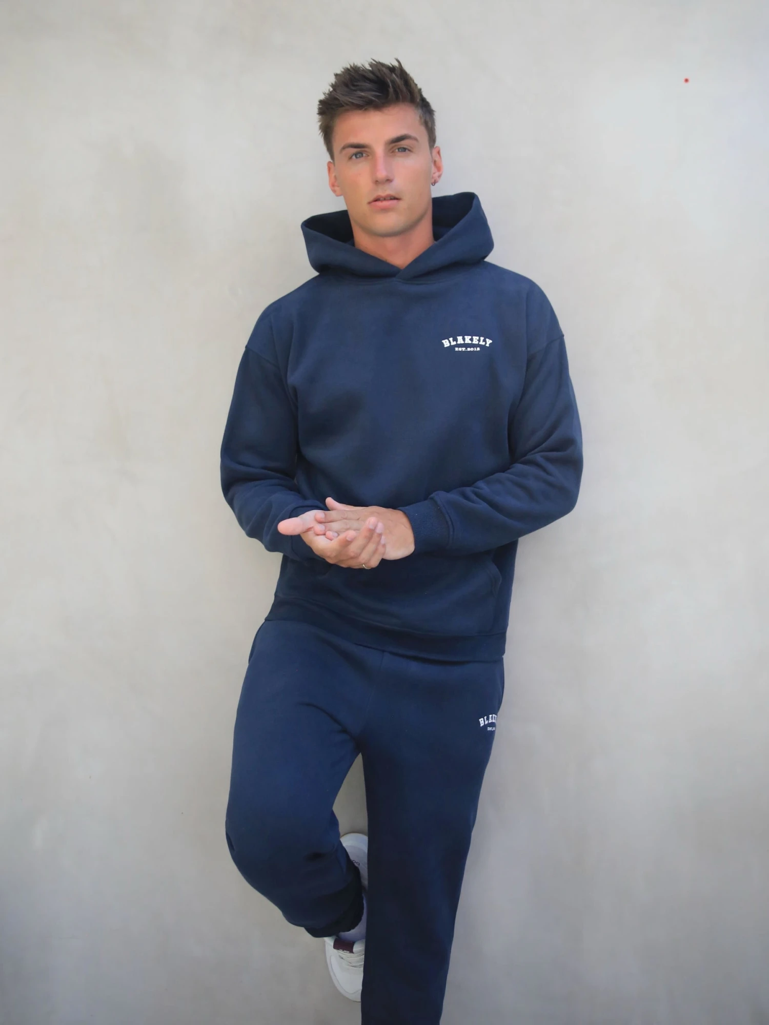 Heritage Relaxed Hoodie - Dark Navy 8 Heritage Relaxed Hoodie - Dark Navy - Image 6
