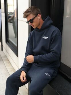 Heritage Relaxed Hoodie - Dark Navy 15 Heritage Relaxed Hoodie - Dark Navy -Cheap Clothing Store 867VMNavy 14D