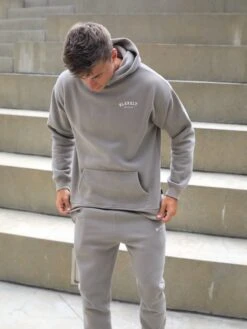 Heritage Relaxed Hoodie - Neutral Grey -Cheap Clothing Store 867VMNeutralGrey 03D