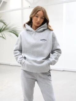 Heritage Oversized Hoodie - Marl Grey -Cheap Clothing Store 867VWMarlGrey 17D