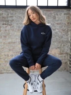 Heritage Oversized Hoodie - Dark Navy -Cheap Clothing Store 867VWNavy 03D