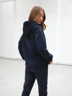 Heritage Oversized Hoodie - Dark Navy -Cheap Clothing Store 867VWNavy 07D