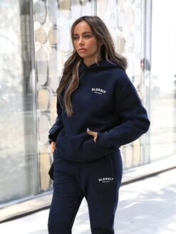 Heritage Oversized Hoodie - Dark Navy -Cheap Clothing Store 867VWNavy 09D