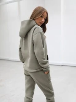 Heritage Oversized Hoodie - Olive -Cheap Clothing Store 867VWOlive 01D
