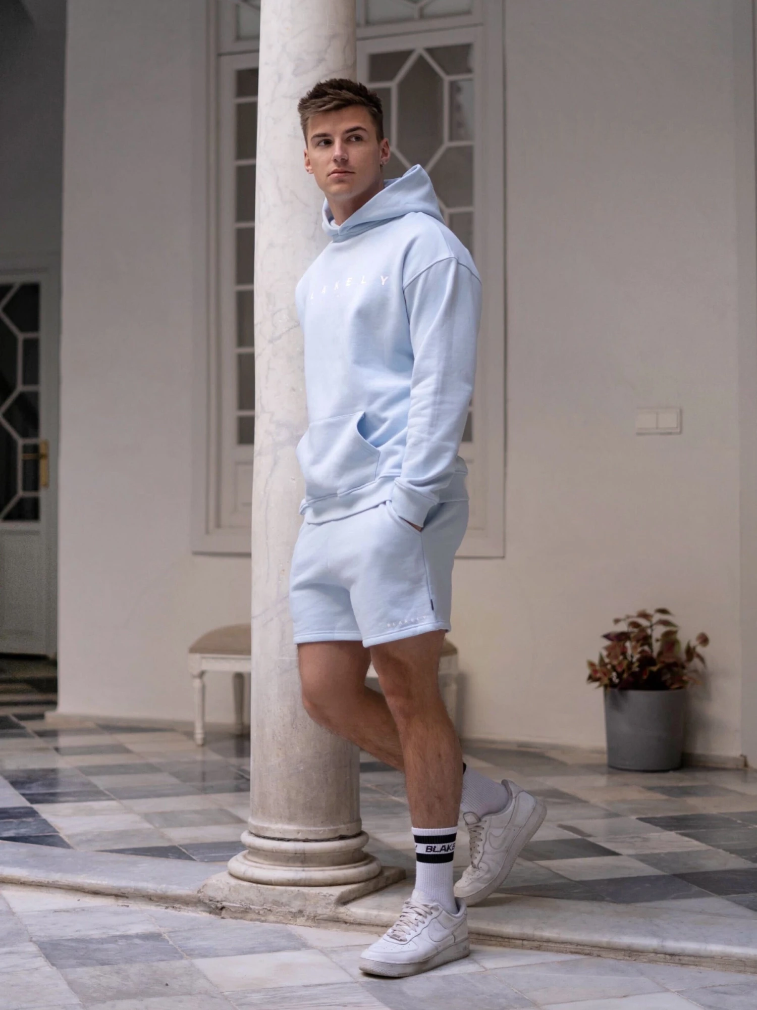 Evolved Hoodie - Light Blue 4 Evolved Hoodie - Light Blue - Image 2