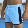 Poso Swim Shorts - Light Blue/Navy 1 Poso Swim Shorts - Light Blue/Navy -Cheap Clothing Store 954Poso1Dcopy