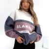 Alpine Oversized Jumper - Dusty Pink 1 Alpine Oversized Jumper - Dusty Pink -Cheap Clothing Store ALPINEPINE