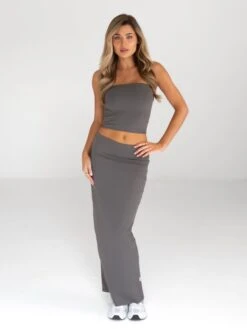 Alessia Bandeau Top - Charcoal 10 Alessia Bandeau Top - Charcoal -Cheap Clothing Store B118 4CHARCOAL 03D