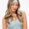 Studio Headband - Mineral Blue -Cheap Clothing Store B11GLightBlue 01D