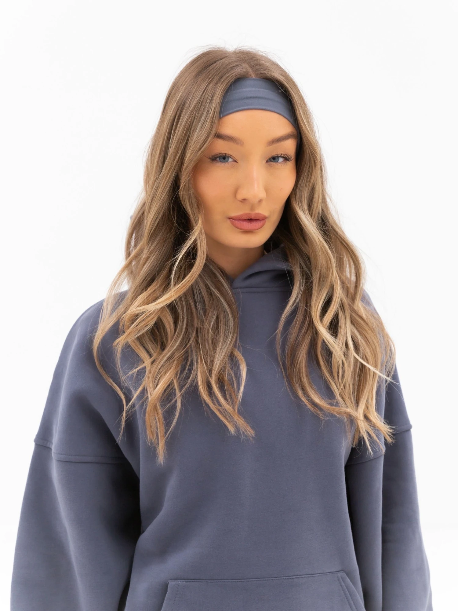 Soft Headband - Blue 4 Soft Headband - Blue - Image 2