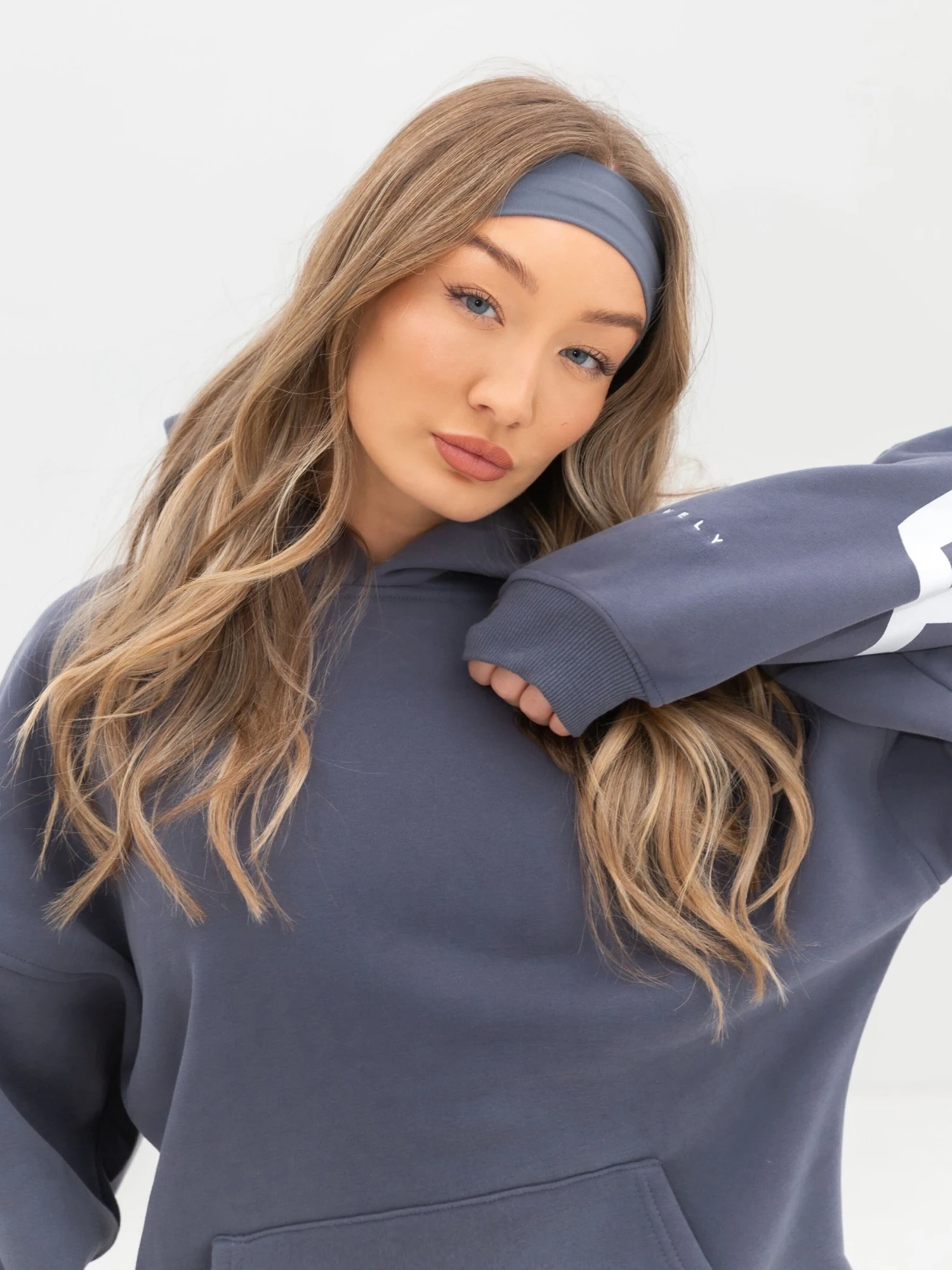 Soft Headband - Blue 5 Soft Headband - Blue - Image 3