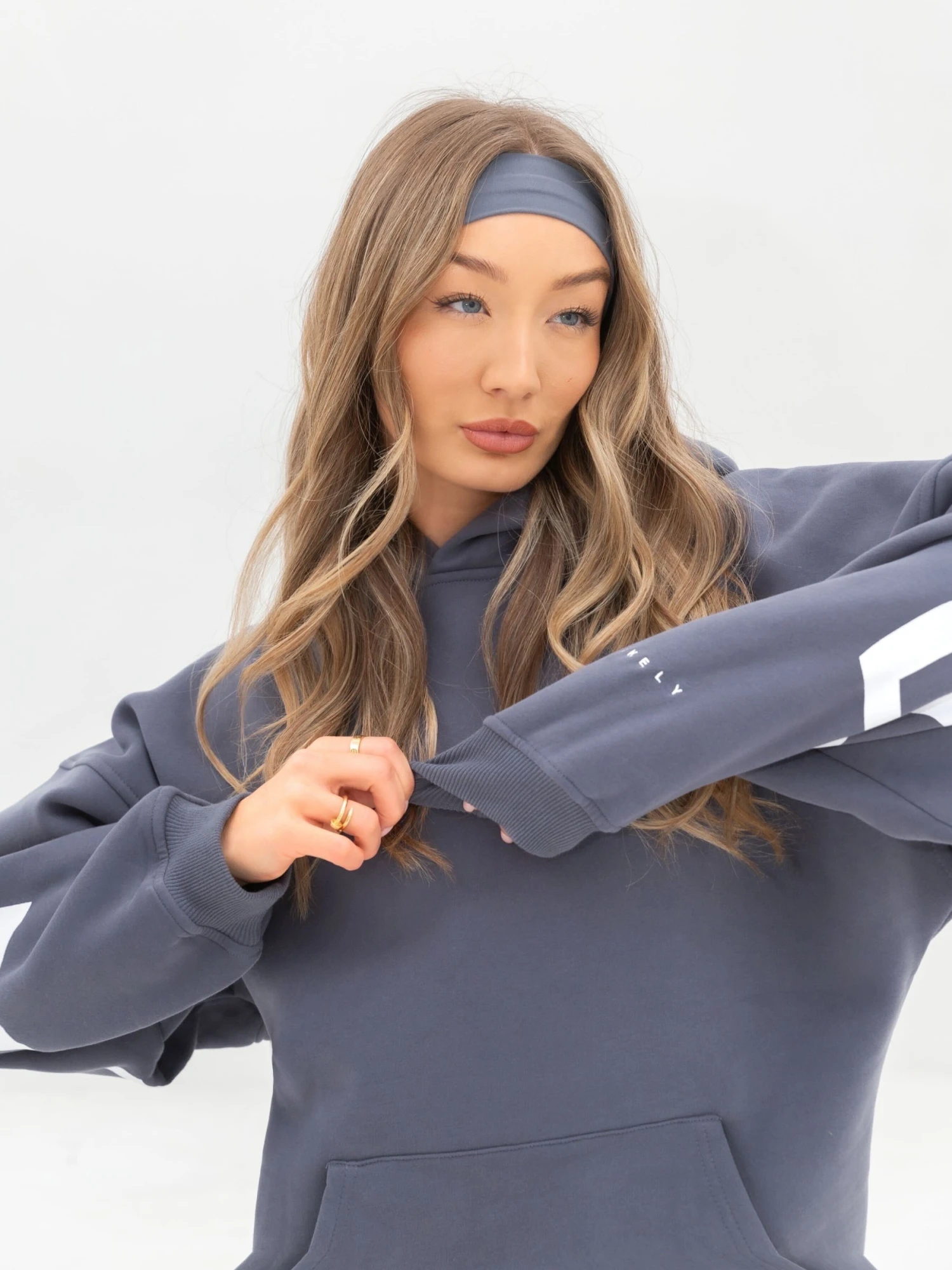 Soft Headband - Blue 3 Soft Headband - Blue