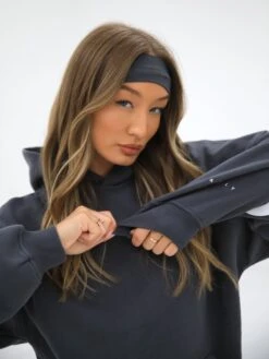 Soft Headband - Charcoal -Cheap Clothing Store B11XGREYD